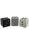 Three dice