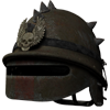 Helmet with spikes