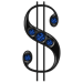 5 Trillion in the Bank Sapphire game play achievement of a dollar sign