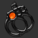 Succeed 150,000 Crimes Firey orange fusion game play achievement of handcuffs
