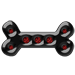20,000 Dog Fights Won Ruby game play achievement of a dog bone