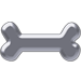 250 Dog Fights Won Silver game play achievement of a dog bone