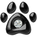 Diamond game play achievement of a dog paw print