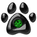 15,000 Dog Races Won Emerald game play achievement of a dog paw print