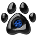 10,000 Dog Races Won Sapphire game play achievement of a dog paw print