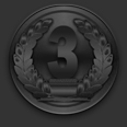 Game play achievement coin number 3