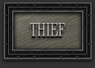 Thief of the Hour Game award plack for mugging