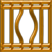 Bronze game play achievement of bent jail bars