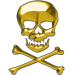 Gold game play achievement of skull and bones