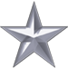 Silver game play achievement of a star