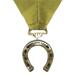 El Padrino Gold game play medal award with gold horeshoe