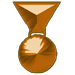 Earn 1 Medal Bronze game play achievement of an award medal