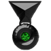 Earn 500 Medals Emerald game play achievement of an award medal