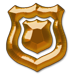 Arresting 500 MoFos Bronze game play achievement of a police badge