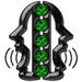 Referring 30 MoFo Emerald game play achievement of a head talking