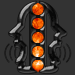 Referring 40 MoFo Firey orange fusion game play achievement of a head talking