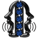 Referring 25 MoFo Sapphire game play achievement of a head talking