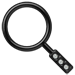 Diamond game play achievement of a magnifying glass