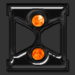 Firey orange fusion game play achievement of an hourglass